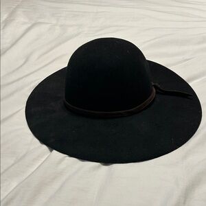 San Diego Hat Company Black Wide-Brim Hat